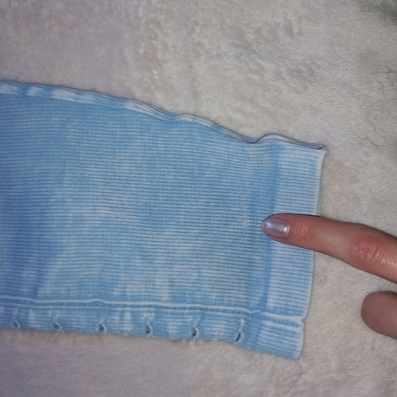 Spiritual Gangster. Self-Love Leggings. Medium/Large. Blue - Picture 8 of 15